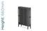 PA-VIC4-660-TH - Paladin Victoriana 4 Column Cast Iron Radiator H660mm x W2382mm PA-VIC4-660-TH - Paladin Victoriana 4 Column Cast Iron Radiator H660mm x W2382mm